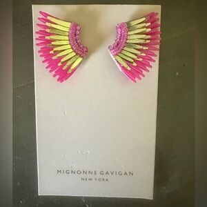 Mignonne Gavigan Mini Madeline’s in gold/pink! Worn twice in excellent condition